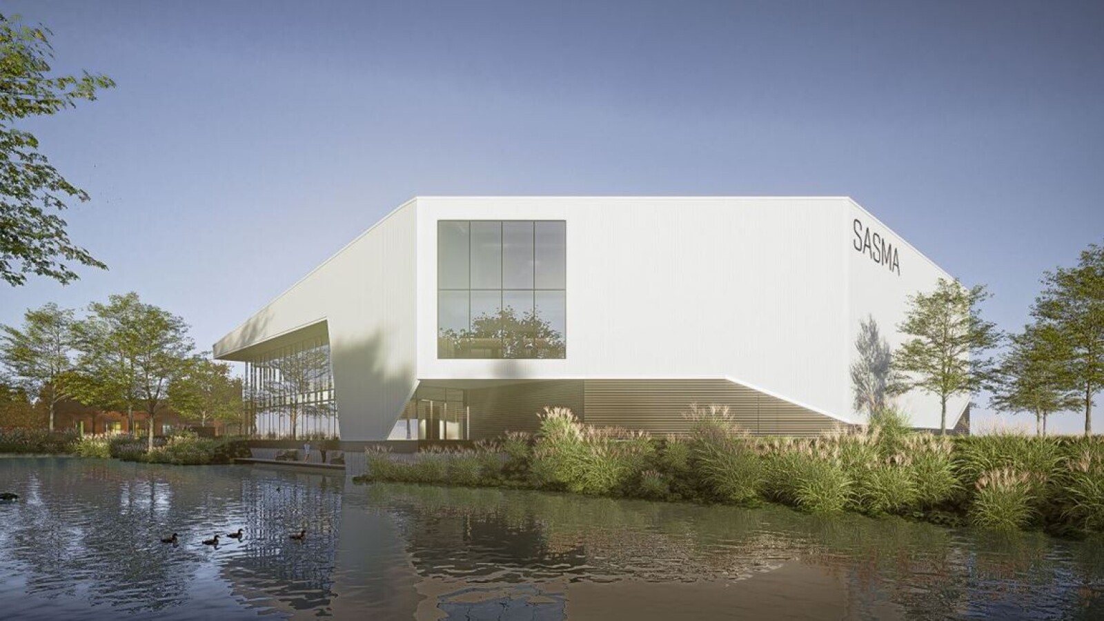 Nieuwbouw bedrijfsgebouw in Halsteren